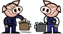 Banker piggies